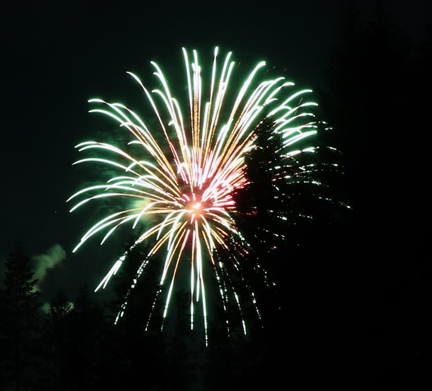 Fireworks = Symbol of Freedom
