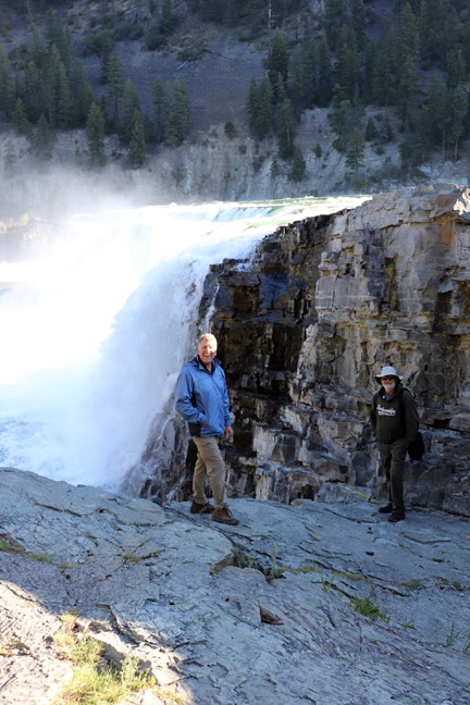 Exploring Montana with Robyn and Jeremy, Kootenai Falls