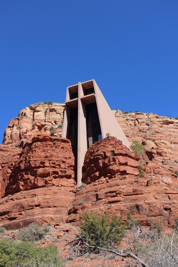 Cathedral in the rocks  - Manifesting in Sedona