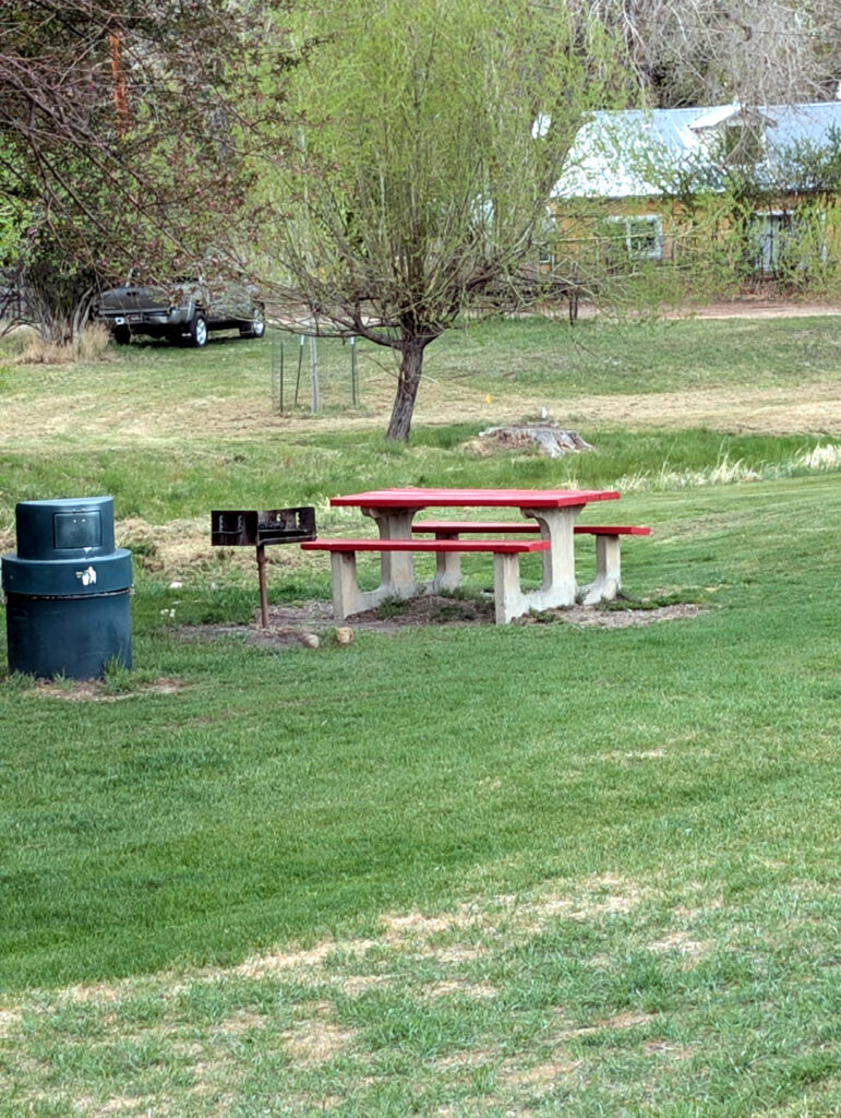 picnic table