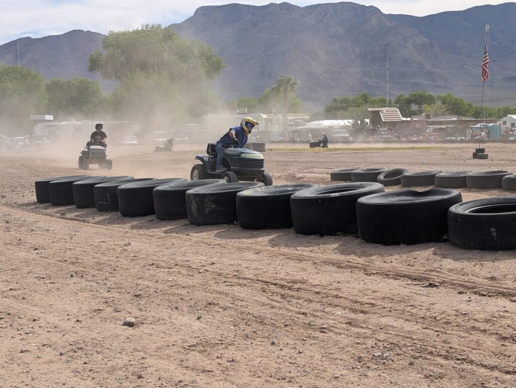 Lawn Mower Races in Mesquite