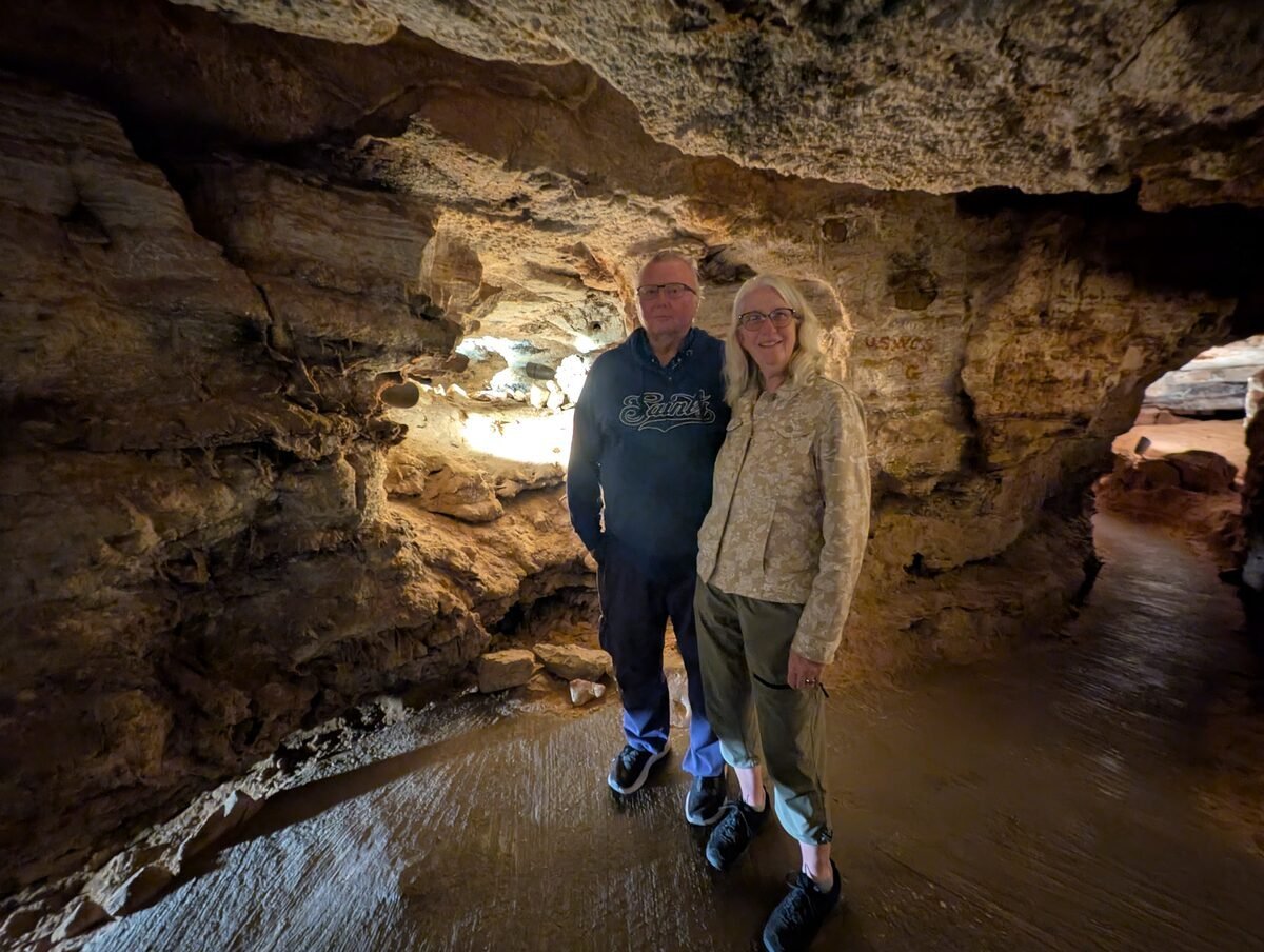 Deep inside Wind Cave National Park