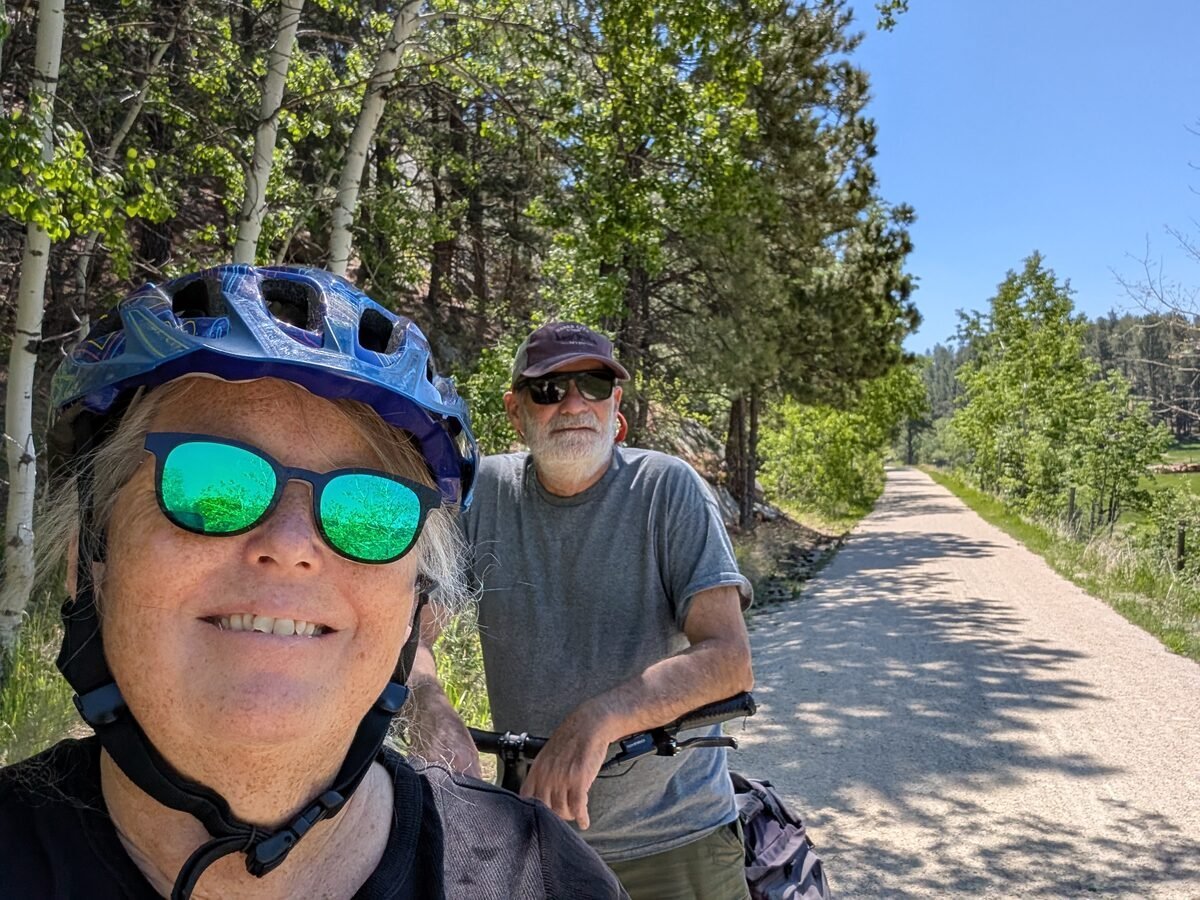 On the trail near Hill City