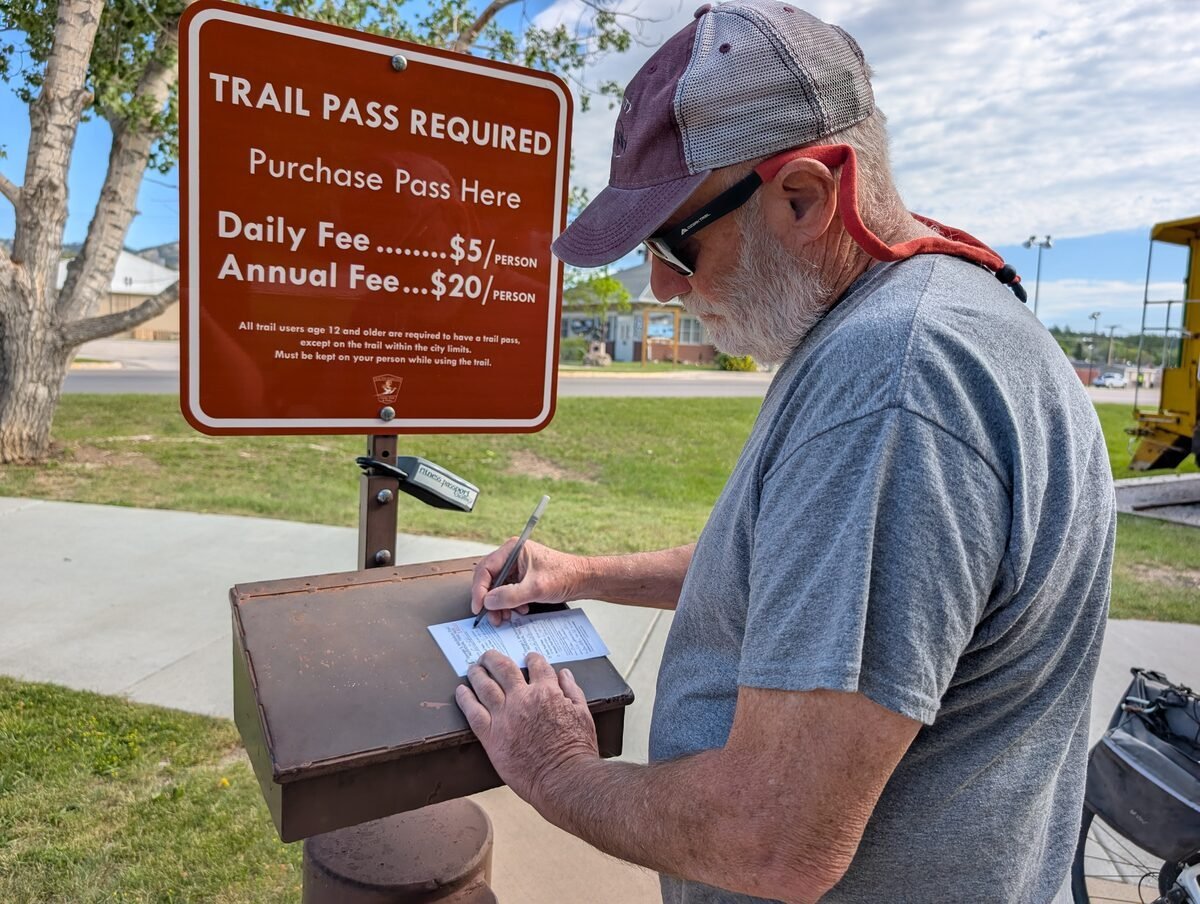Trail passes required — $5 a day or $20 for the year