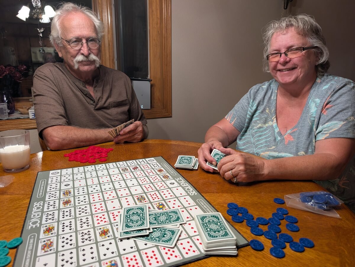 An evening of Sequence with friends